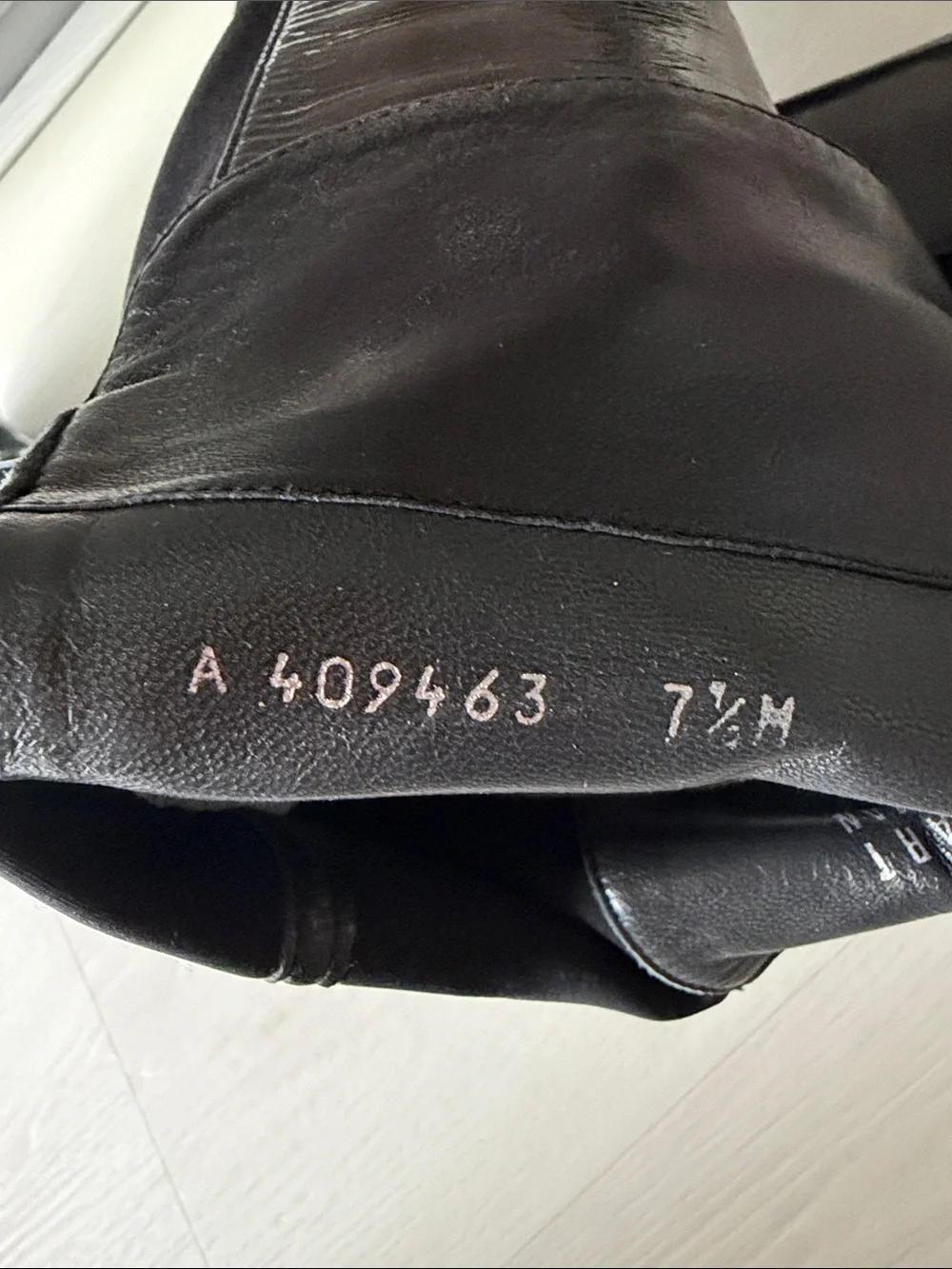 Stuart Weitzman Black Patent Over-the-Knee Boots